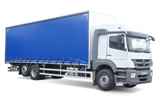 Van Hire Musselburgh - 26 Tonne Curtain Side Truck - Truck hire Musselburgh