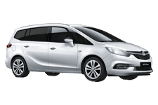 Van Hire Musselburgh - Vauxhall Zafira 5 + 2 - Minibus hire Musselburgh
